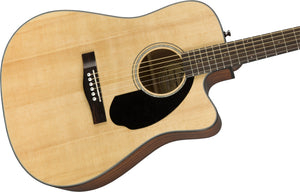 Fender CD-60SCE Acoustic/Electric Guitar - Natural - Downtown Music Sydney