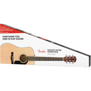 Fender CD-60S Dreadnought Acoustic Guitar Pack - Downtown Music Sydney