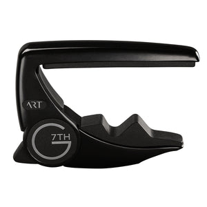 G7th Performance 3 Capo for 6-String Acoustic or Electric Guitar - Black