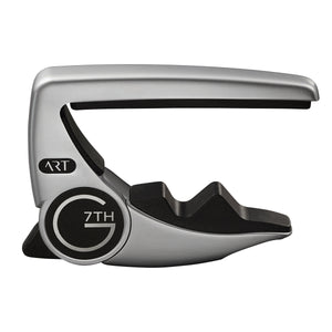 G7th Performance 3 Capo for 6-String Acoustic or Electric Guitar - Silver