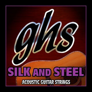 GHS 350 Silk and Steel Acoustic Guitar Strings (11-48)
