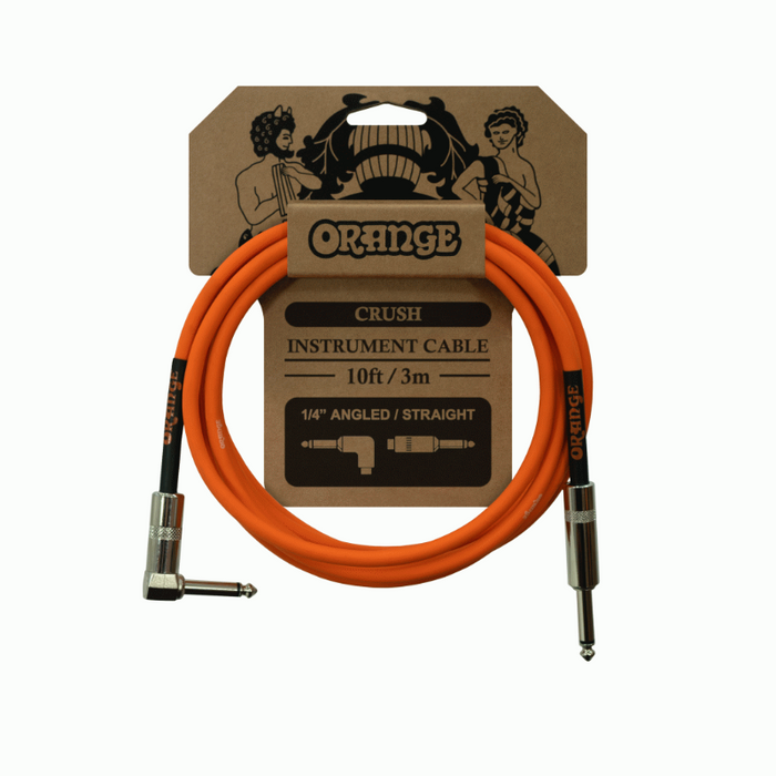 Orange CA035 Crush Guitar Cable Straight-Angle - 10ft