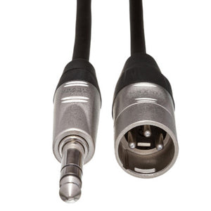 Hosa HSX-010 1/4" TRS to XLR3M Pro Balanced Interconnect Cable - 10ft