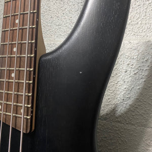 Ibanez SR300EBL WK Left Handed Bass Guitar - Weathered Black (MARKED)