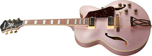 Ibanez AF75G RGF Artcore Hollow Body - Rose Gold Flat