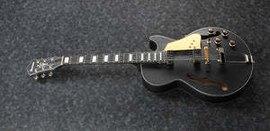 Ibanez AG85 BKF Artcore Expressionist Hollow Body - Black Flat - Downtown Music Sydney
