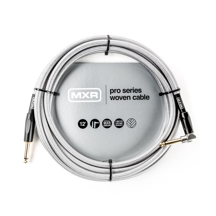 MXR Pro Series Woven Instrument Cable - 12ft Straight/Right