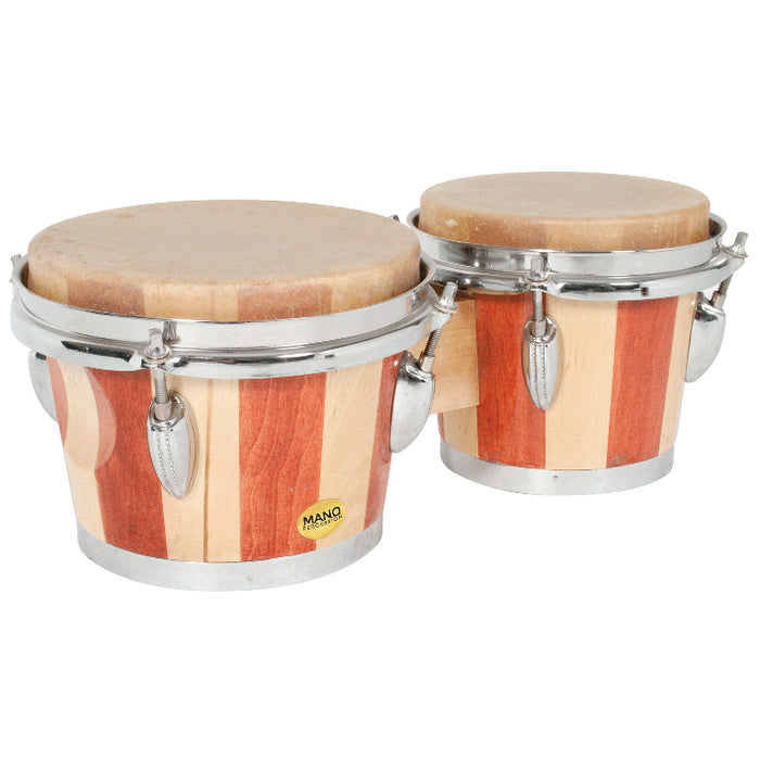 Mano Percussion 6 1/2" & 7 1/2" Bongo Drums