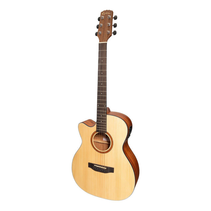 Martinez MNFC-15L-SOP Left Handed Acoustic/Electric Guitar