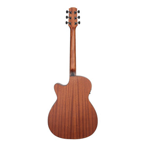Martinez MNFC-15S-SOP Natural Series Acoustic/Electric Guitar - Natural Satin