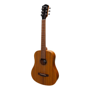 Martinez MZ-BT2L-KOA Babe Left Handed Acoustic Travel Guitar