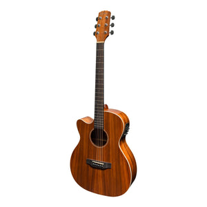 Martinez MFPC-8CL-NGL Southern Star Left Handed Acoustic/Electric Guitar with Case - Downtown Music Sydney