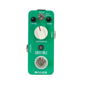 Mooer Green Mile Overdrive Micro Pedal - Downtown Music Sydney