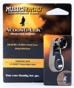 Music Nomad Acousti-Lok Strap Lock Adapter - Imperial or Metric