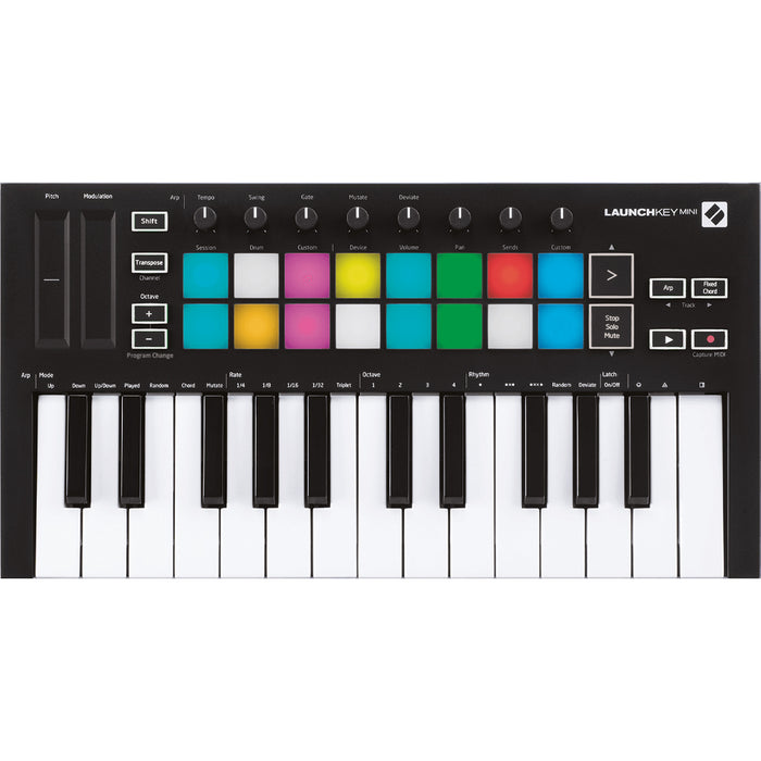 Novation Launchkey Mini MK3 MIDI Keyboard Controller
