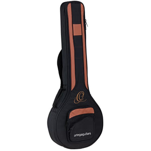 Ortega OBJ250-SBK Raven Series 5-String Banjo with Gig Bag
