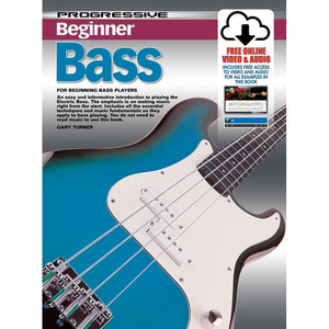 Progressive Beginner Bass Guitar Book