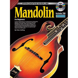 Progressive Beginner Mandolin Book with CD