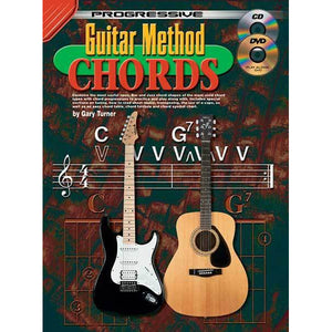 Progressive Guitar Method Chords with CD & DVD