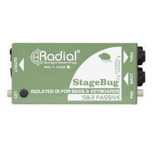 Radial StageBug SB-2 Passive DI Direct Box - Downtown Music Sydney