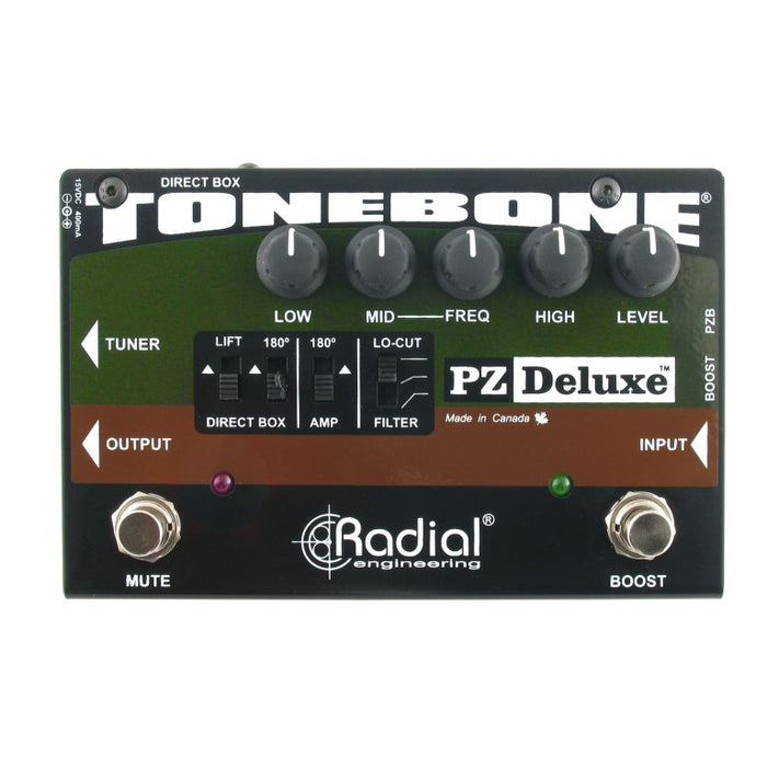 Radial Tonebone PZ-Deluxe Acoustic Preamp Pedal