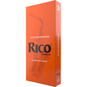 Rico Alto Saxophone Reeds - 1.5, 25 Pack