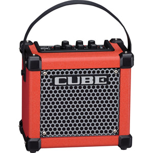Roland MCUBEGXR Micro Cube GX 3-Watt Battery-Powered Guitar Amp - Red - Downtown Music Sydney