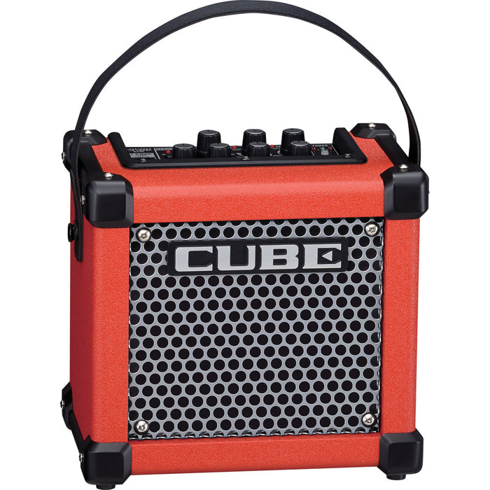 Roland MCUBEGXR Micro Cube GX 3-Watt Battery-Powered Guitar Amp - Red