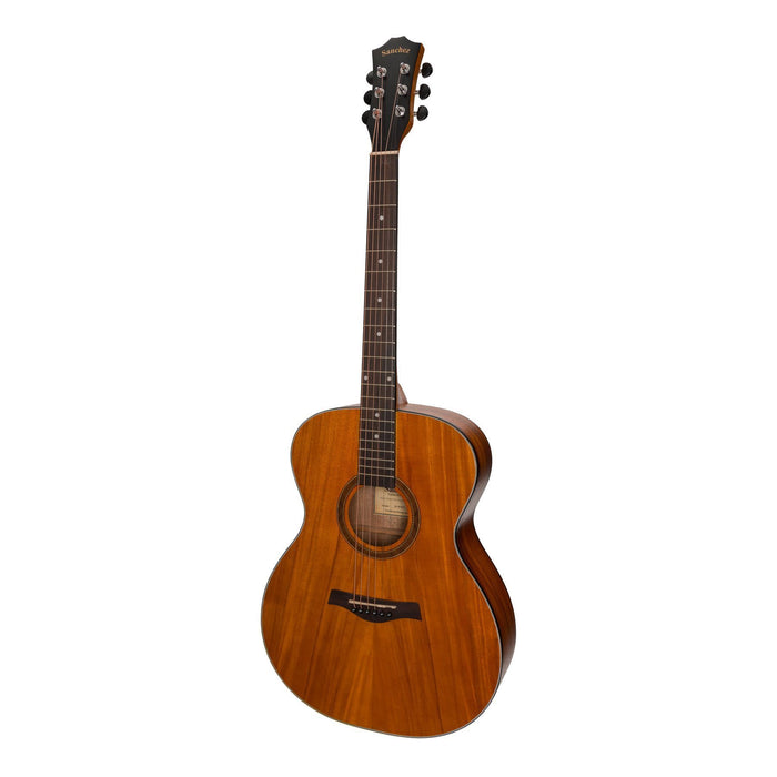 Sanchez SF-18-KOA Acoustic Small Body Guitar - Koa