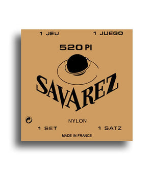 Savarez 520 PI Traditional High Tension Wound Treble Classical Nylon Strings - Downtown Music Sydney