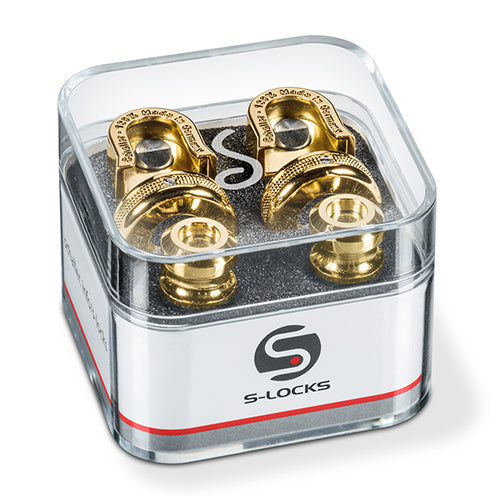 Schaller S-Locks Strap Locks Pair - Gold