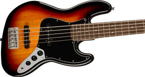 Squier Affinity Jazz Bass V 5-String Bass - 3-Colour Sunburst