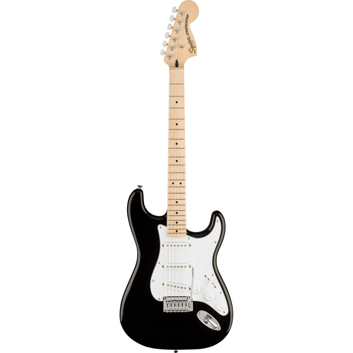 Squier Affinity Stratocaster Electric Guitar - Black, Maple Fingerboard