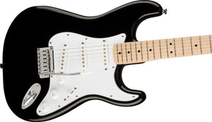 Squier Affinity Stratocaster Electric Guitar - Black, Maple Fingerboard