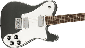 Squier Affinity Telecaster Deluxe Electric Guitar - Charcoal Frost Metallic