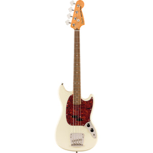 Squier Classic Vibe '60s Mustang Bass - Olympic White - Downtown Music Sydney