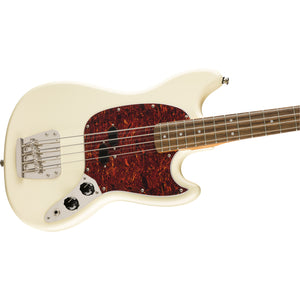 Squier Classic Vibe '60s Mustang Bass - Olympic White - Downtown Music Sydney
