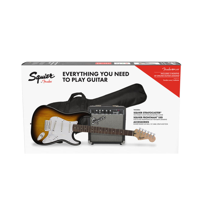 Squier Stratocaster Pack - Sunburst