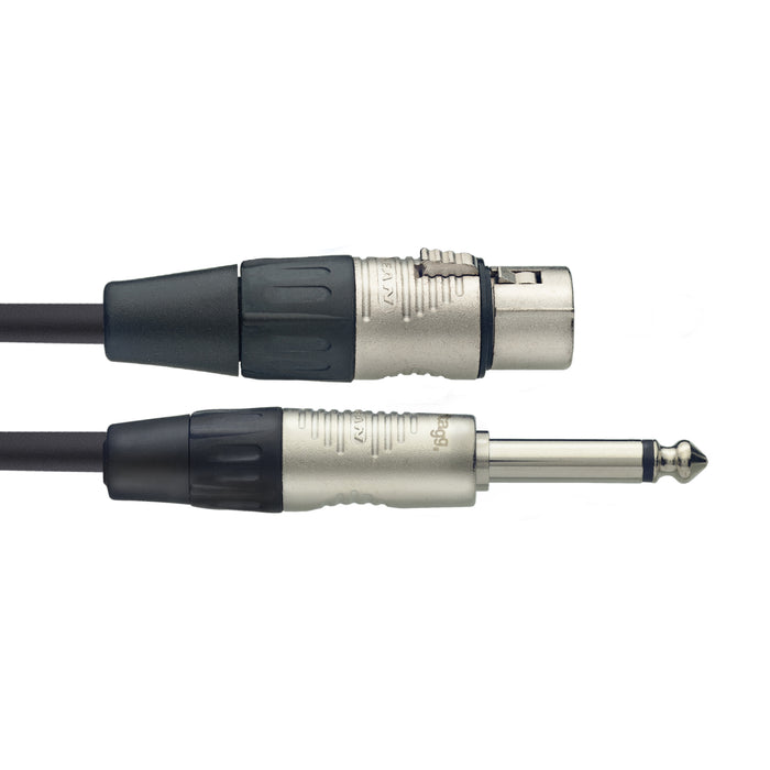 Stagg NMC1XPR XLR-1/4" Jack Microphone Cable - 1m