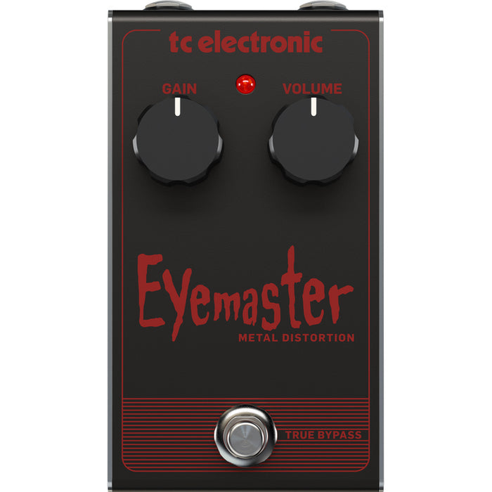 TC Electronic Eyemaster Metal Distortion Pedal