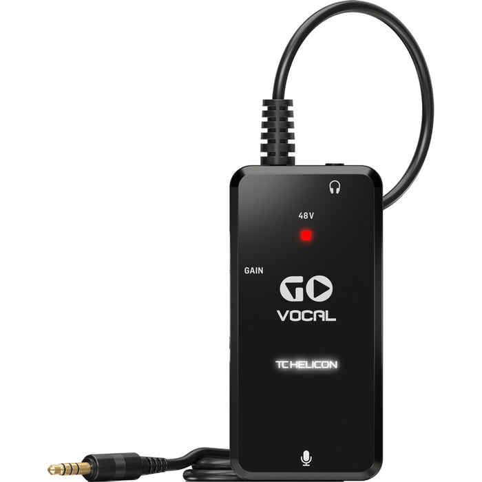 TC Helicon Go Vocal Microphone Preamp for Mobile Devices