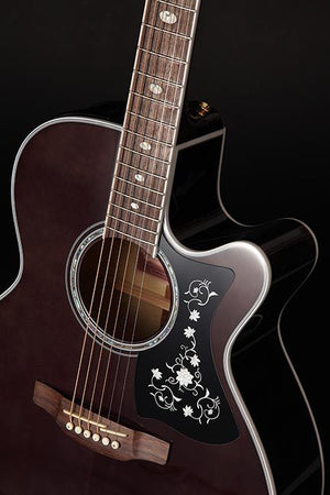 Takamine GN75CE-TBK Acoustic/Electric Guitar - Transparent Black