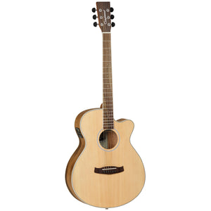 Tanglewood TDBTSFCEPW Discovery Exotic Series Acoustic/Electric Guitar