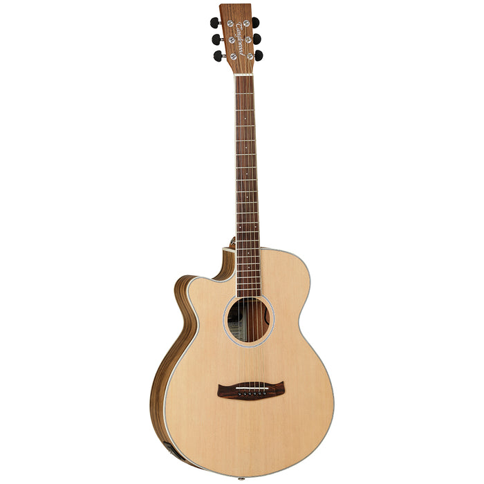 Tanglewood TDBTSFCEPWLH Discovery Exotic Left Handed Acoustic/Electric Guitar