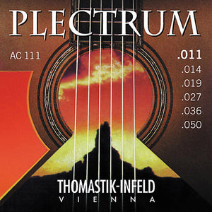 Thomastik AC111 Plectrum Bronze Light Acoustic Guitar Strings (11-50)