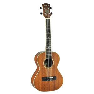 Tiki TMT-5-NST Solid Top Mahogany Tenor Ukulele with Case - Downtown Music Sydney