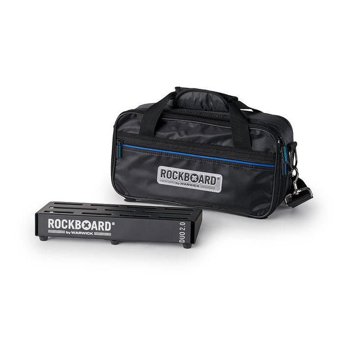 Warwick RockBoard Duo 2.0 Pedal Board with Gig Bag