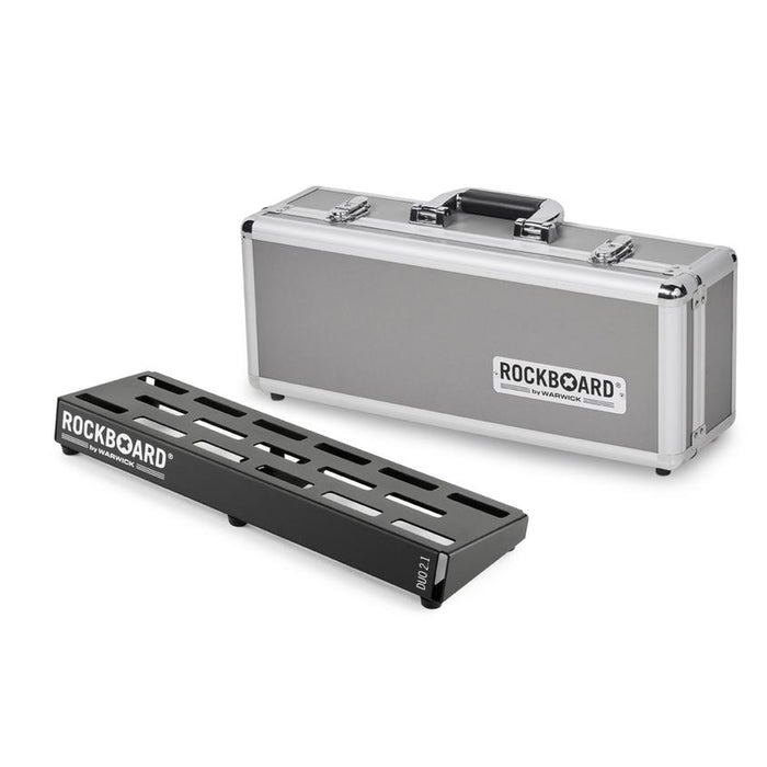 Warwick RockBoard Duo 2.1 Pedal Board with Flight Case